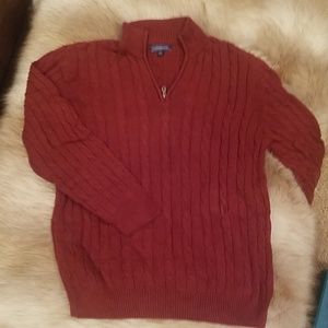 1/4 zip sweater